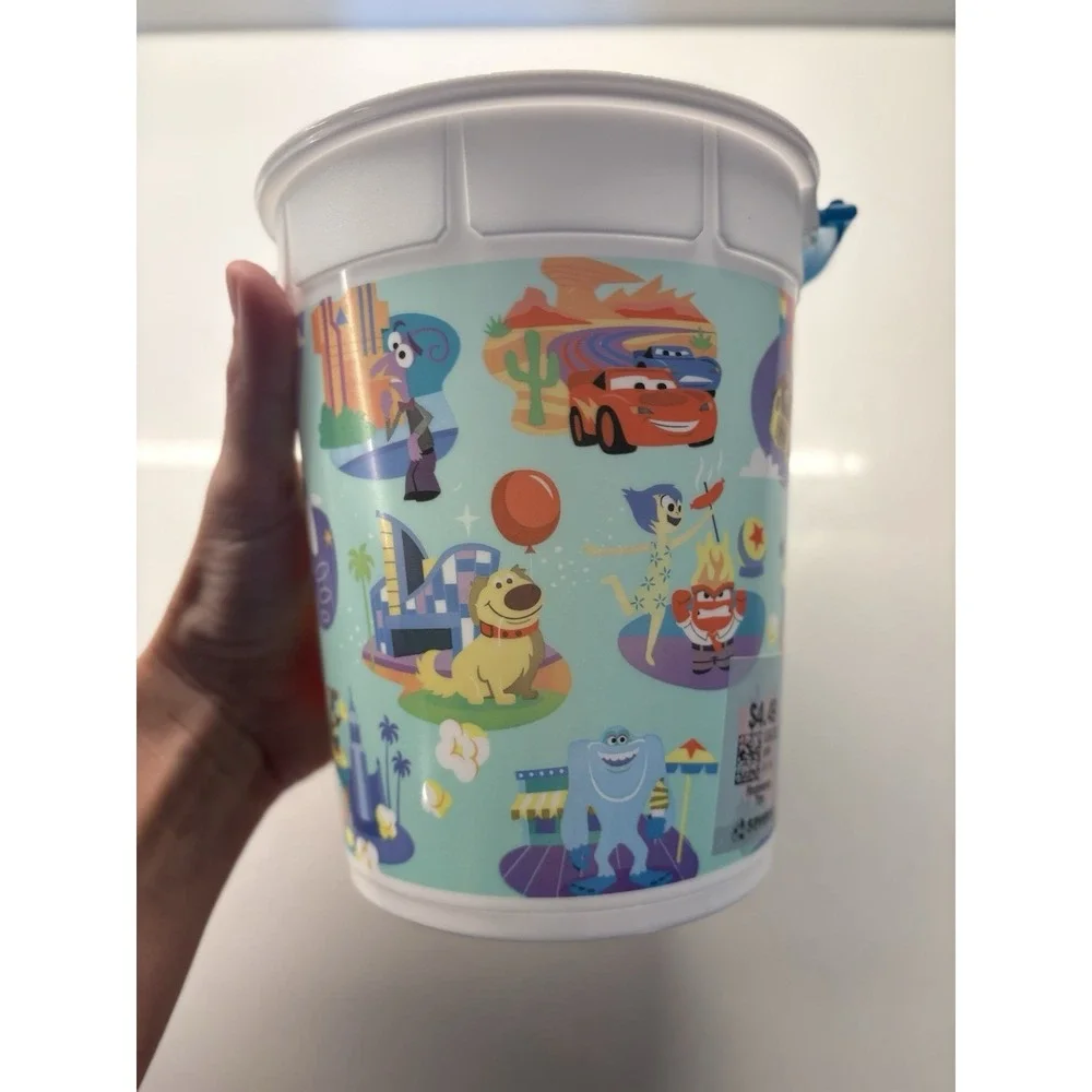 Disney Parks Pixar Fest Popcorn Bucket Set Cars Monster inc Up